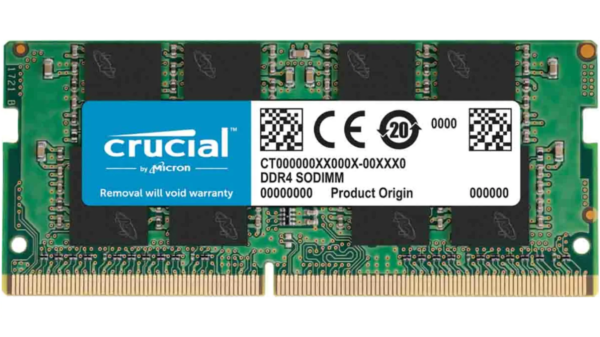 Crucial 4 GB DDR4 Laptop RAM, 2666MHz, SODIMM, 1.2V